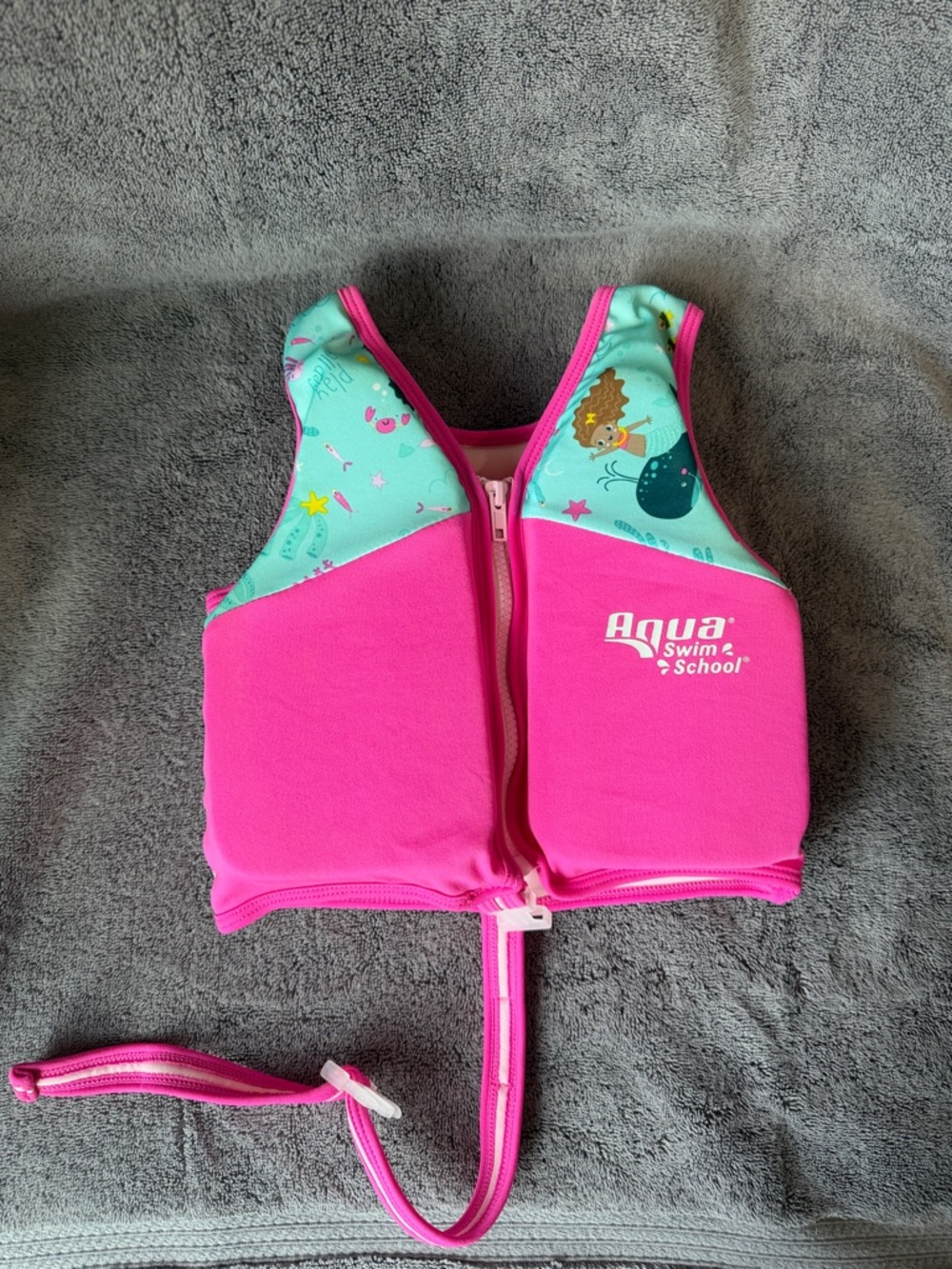 ❤️ Kids Pink Sea Creature Swim Vest